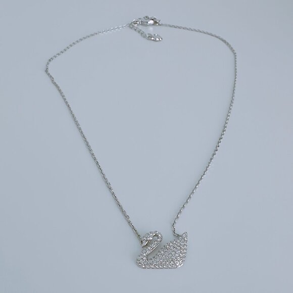 Swarovski Necklace Swan Lake pendant - Picture 3 of 6